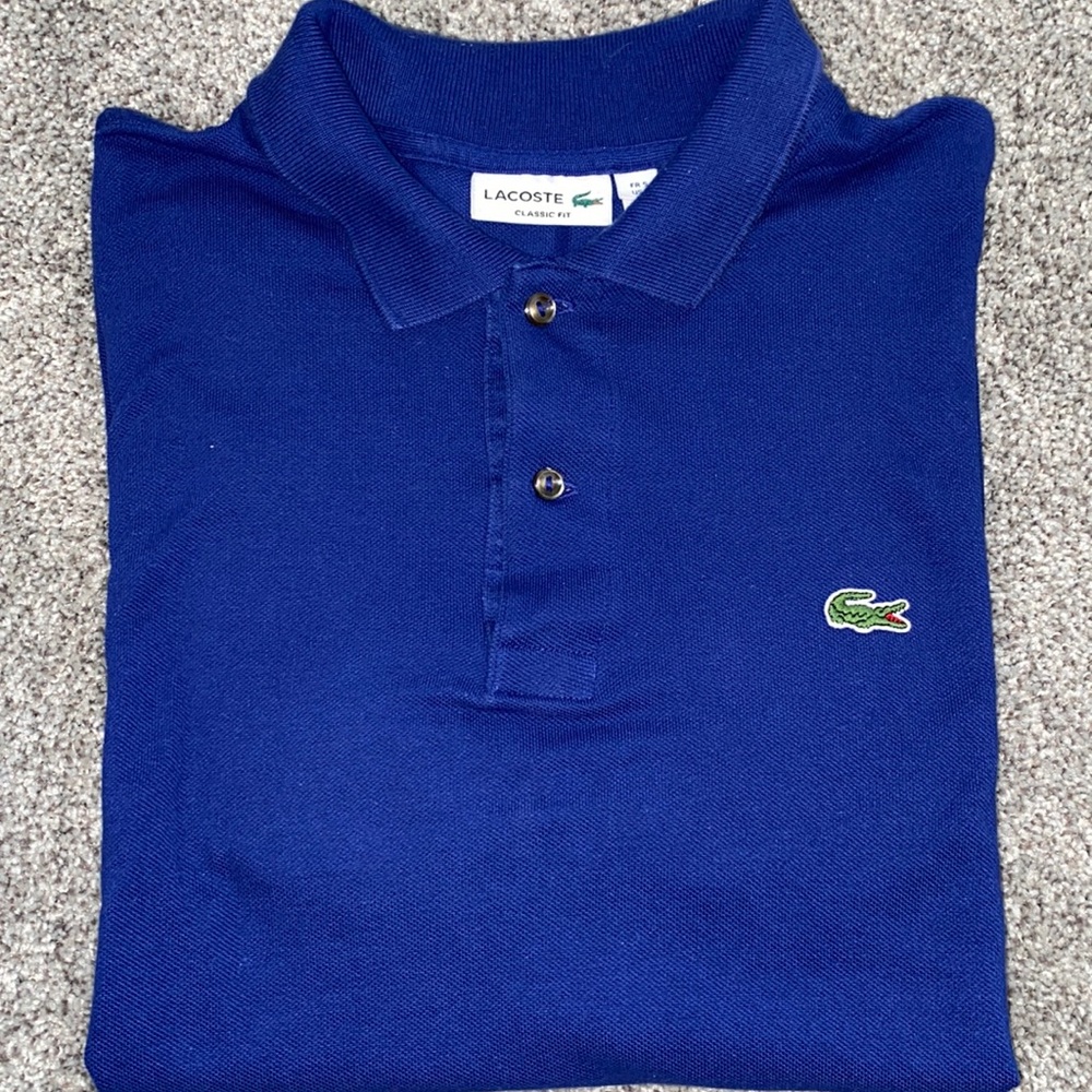 Lacoste Men's Regular Fit Pima Cotton Polo Shirt